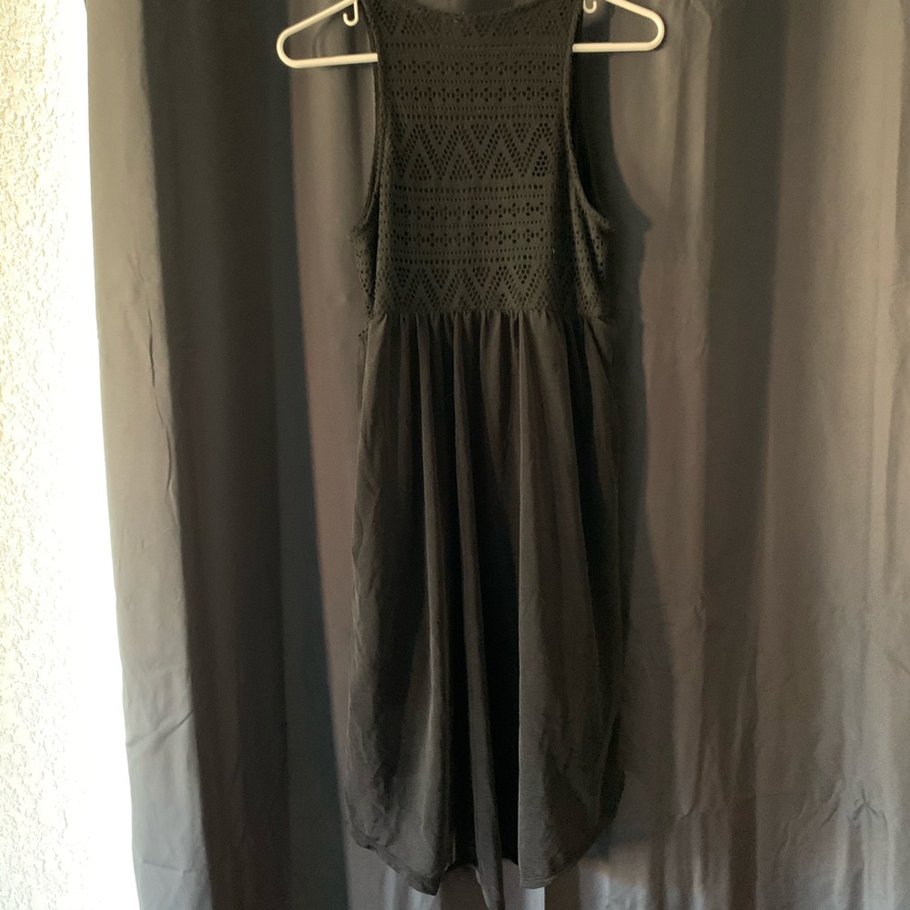 Black high low dress - Picture 2 of 2